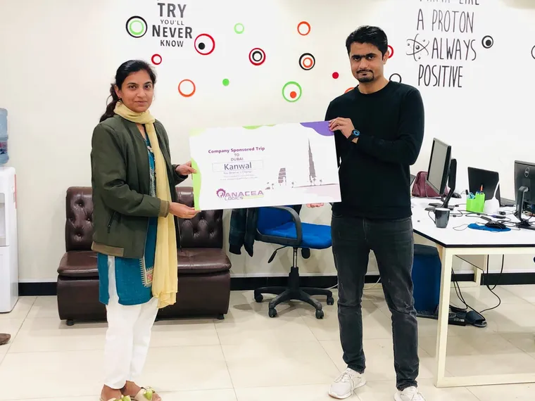 Rewarding our champions — a trip to Dubai