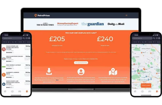 PetrolPrices — Fuel Comparison App — screenshot