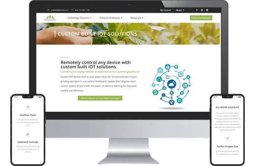Sperotec — Smart Greenhouse IoT — screenshot