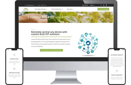 Sperotec, Smart Greenhouse IoT, screenshot