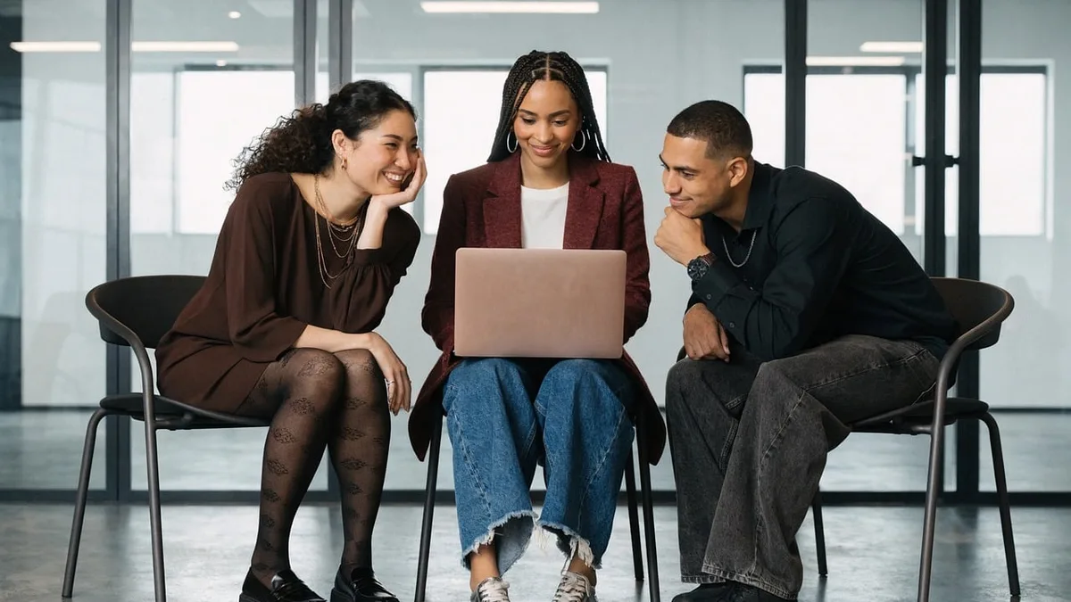 An engineer joining a team's working session